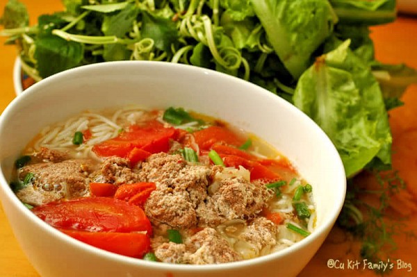 Bún riêu cua