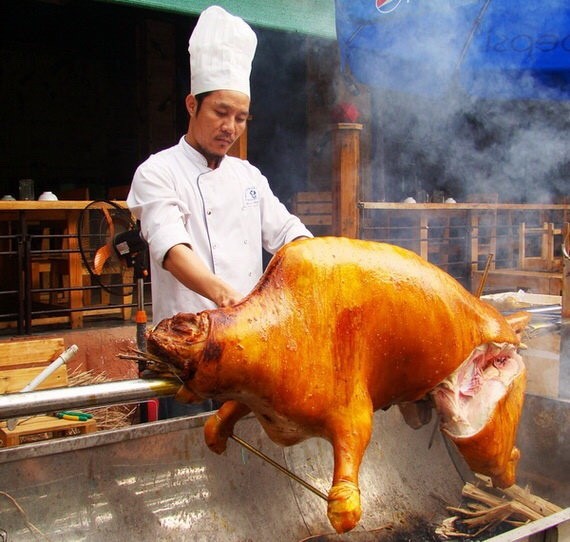  Quán chú Hà - Bê thui nguyên con